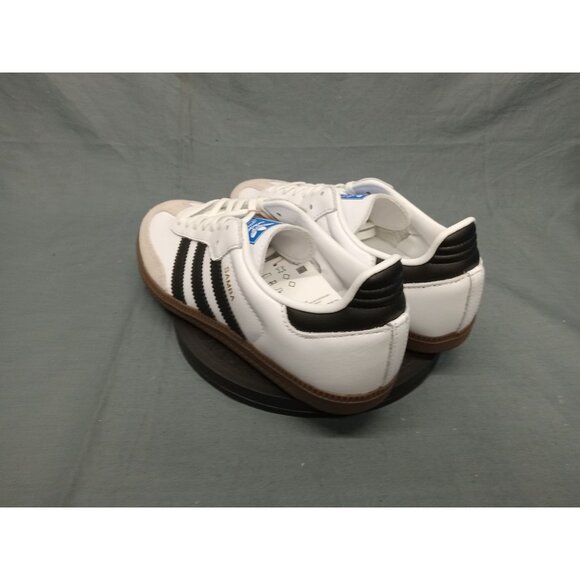 Adidas Samba OG C Sneakers Leather Black White Gum Kids Size 13K NEW NO BOX! - Picture 7 of 11